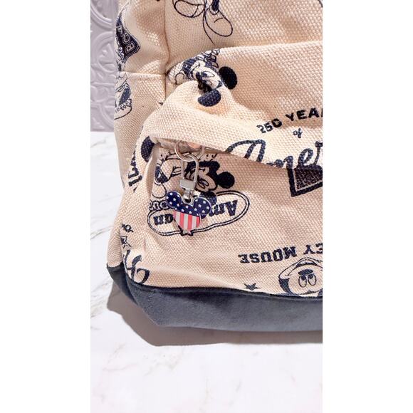 Old Navy x Disney Mickey Mouse All-Over Print Mini Backpack NEW main image 4